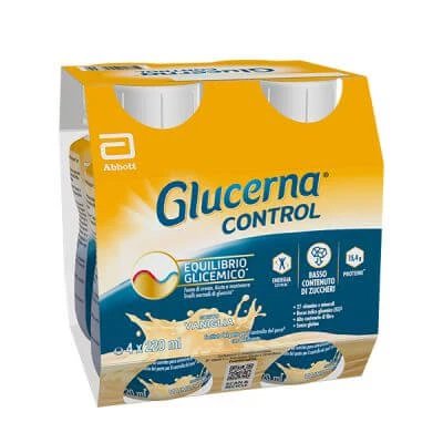 Glucerna control vanilie 4x220 ml