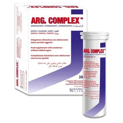 Arg complex 20 comprimate efervescente