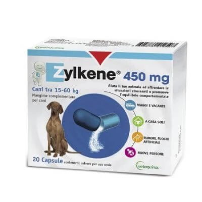 Zylkene câini mari 15-60kg 20 capsule 450 mg