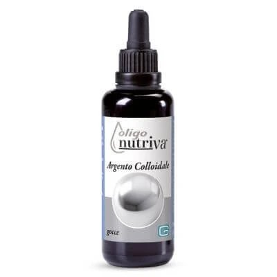 Nutriva picături de argint coloidal 100 ml