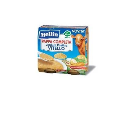 Mellin pappa completa de vițel 250 g 2 bucăți