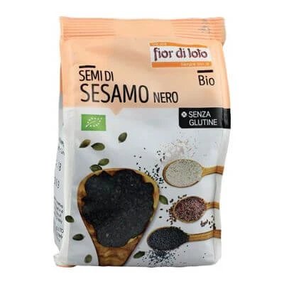 Semințe organice de susan negru fără gluten 250 g