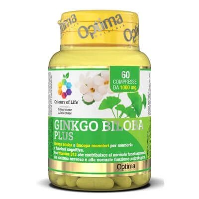Colorus of life ginkgo biloba plus 60 comprimate 1000 mg