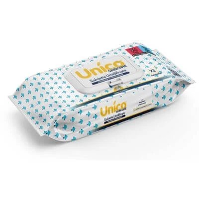 Șervețele umede Unico pop-up 72 bucăți