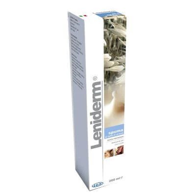Leniderm spumă de curățare 200 ml