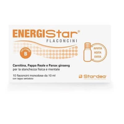 Energistar 10 flacoane cu doză unică 10 ml