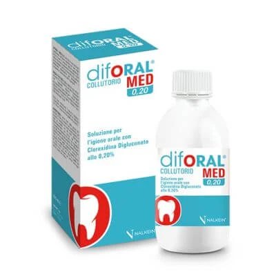 Diforal med 0.20 Apă de gură 200 ml