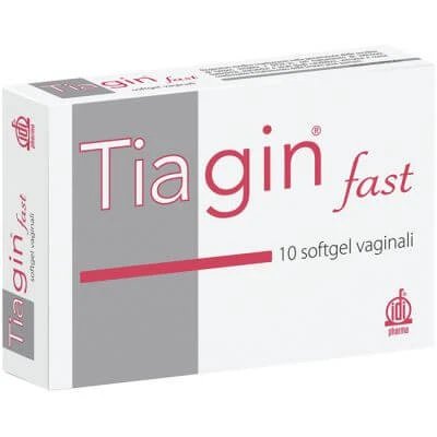 Tiagin fast 10 capsule vaginale softgel