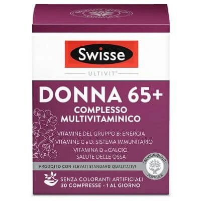 Swisse femei 65+ complex multivitaminic 30 comprimate