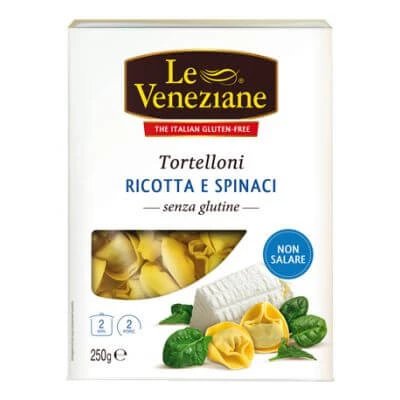 Le veneziane tortelloni ricotta și spanac 250 g