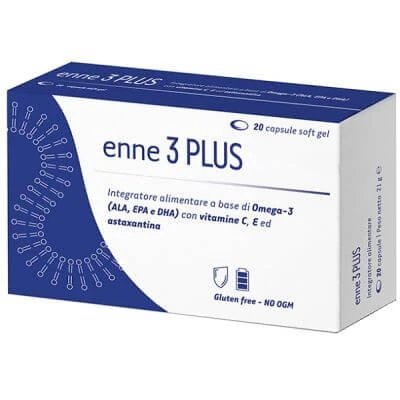 Enne 3 plus 20 capsule softgel