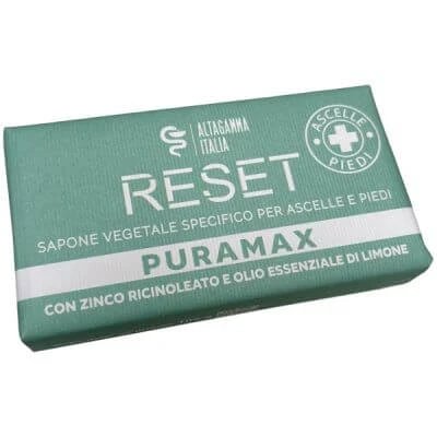 Puramax reset săpun vegetal pentru subraț și picioare 100 g
