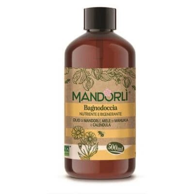 Gel de baie și duș hrănitor și regenerant cu migdale 500 ml
