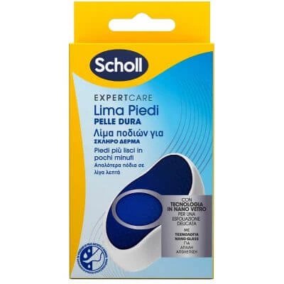 Scholl piele tare fișier picior