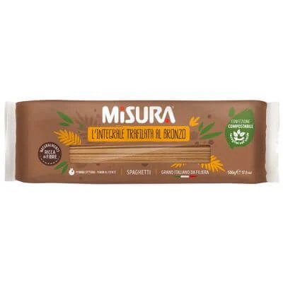 Măsura spaghete integrale cu germeni de grâu 500 g