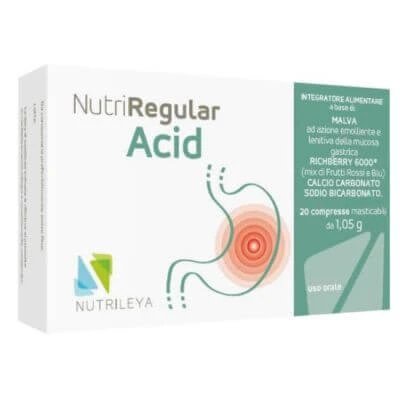 Nutriregular acid 20 comprimate masticabile