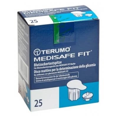 disc de determinare a glicemiei medisafe fit 25 bucăți
