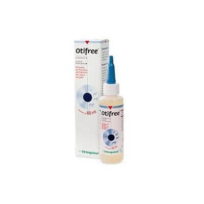 Otifree soluție pentru urechi de pisică și câine 60 ml