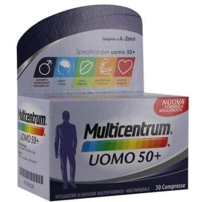 Multicentrum men 50+ 30 comprimate