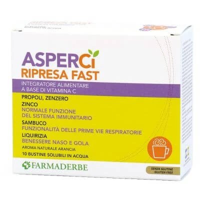Asper ci ripresa fast 10 pliculețe 5 g