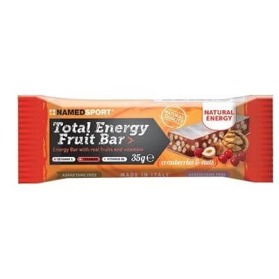 Baton de fructe Total Energy cu afine și nuci 35 g