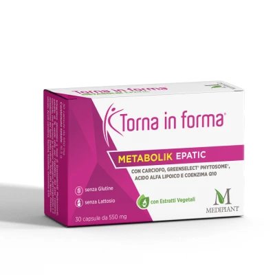 Înapoi în formă metabolik hepatic 30 capsule