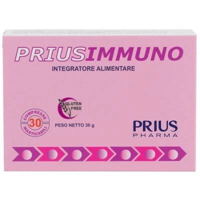 Priusimmuno 30 comprimate masticabile