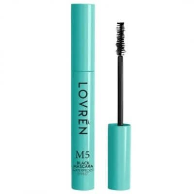 Lovren mascara m5 negru cu efect rezistent la apă 9 ml