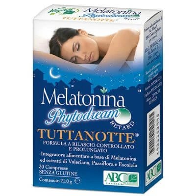 Melatonin phytodream tuttanotte retard 30 comprimate