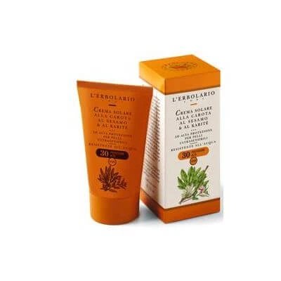 Cremă solară "morcov/sămâie/carite" spf30 125 ml