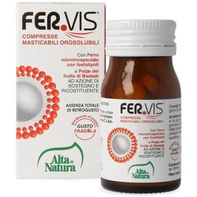 Fervis 20 comprimate masticabile orosolubile
