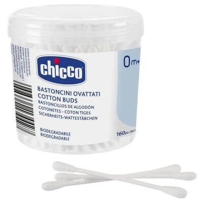 Chicco tampoane de bumbac 160 bucăți