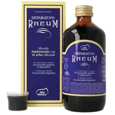 Amestec purificator pe bază de plante rheum 250 ml