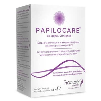 Papilocare gel vaginal 7 canule monodoză x 5 ml