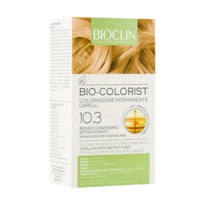 Bioclin bio colorist 10.3 blond auriu extra deschis
