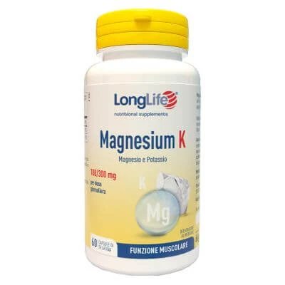 Longlife magneziu k 60 capsule