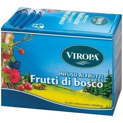 Infuzie de fructe de pădure Viropa 15 pliculețe 2,5 g