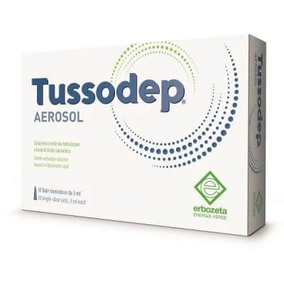 Tussodep aerosol 10 fiole de 3 ml