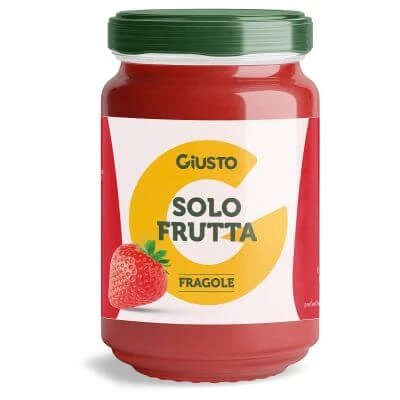 Giusto fruit only gem de căpșuni 220 g