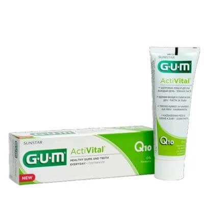 Gel pastă de dinți Gum activital 75 ml