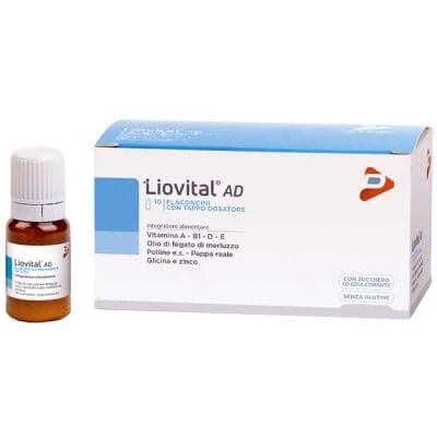 Liovital ad 10 flacoane cu 10 ml