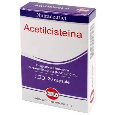 Acetilcisteină 30 capsule 6 g