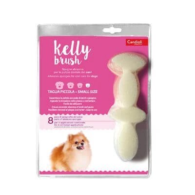 Kelly perie burete abraziv pentru câini mici 16 bucăți