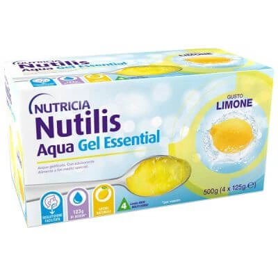 Nutilis aqua gel lemon 4 buc 125 g