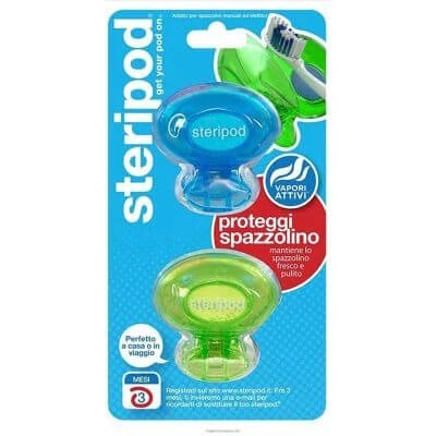 Protector pentru periuța de dinți Steripod 2 bucăți