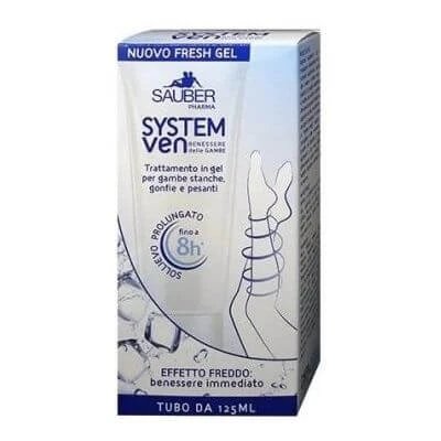 Sauber system ven gel 125 ml