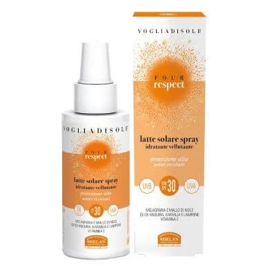 Foglia di sole four respect sun milk spray spf30 150 ml