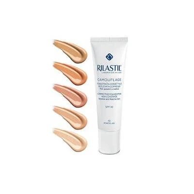 Rilastil fond de ten fluid de camuflaj corectiv cu opacitate ridicată 50 30 ml