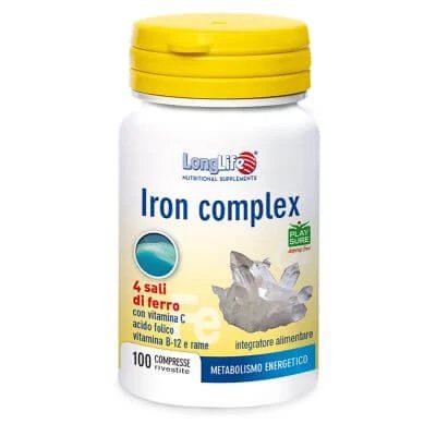 Complex de fier Longlife 100 comprimate