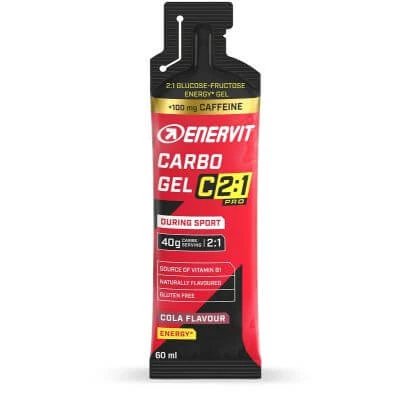 Enervit c2 1 pro carbo gel cola cu cafeină 60 ml